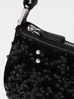 Borsa Merveille Coccinelle in pelle e paillettes