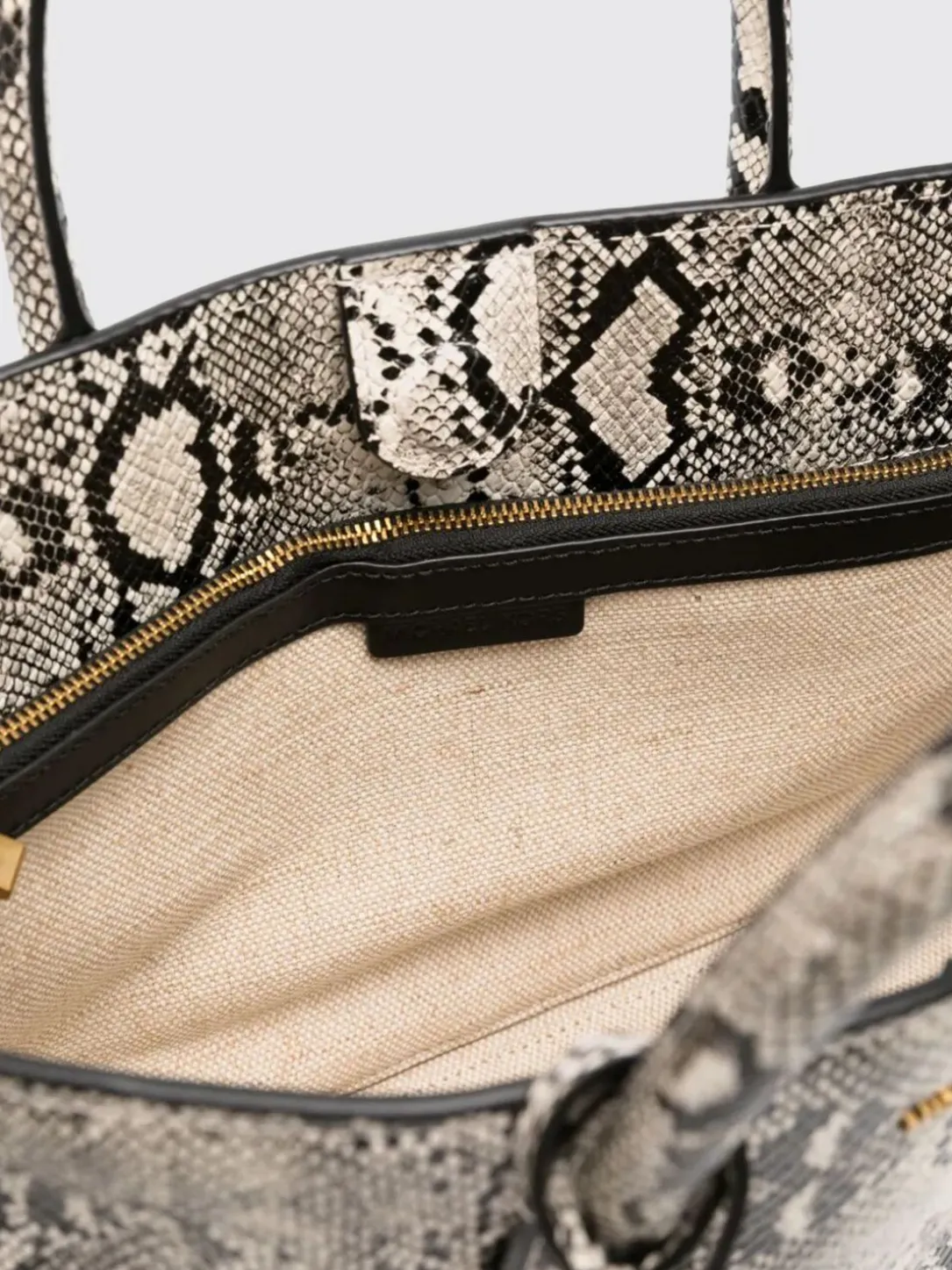 Borsa Michael Kors in pelle stampa pitone