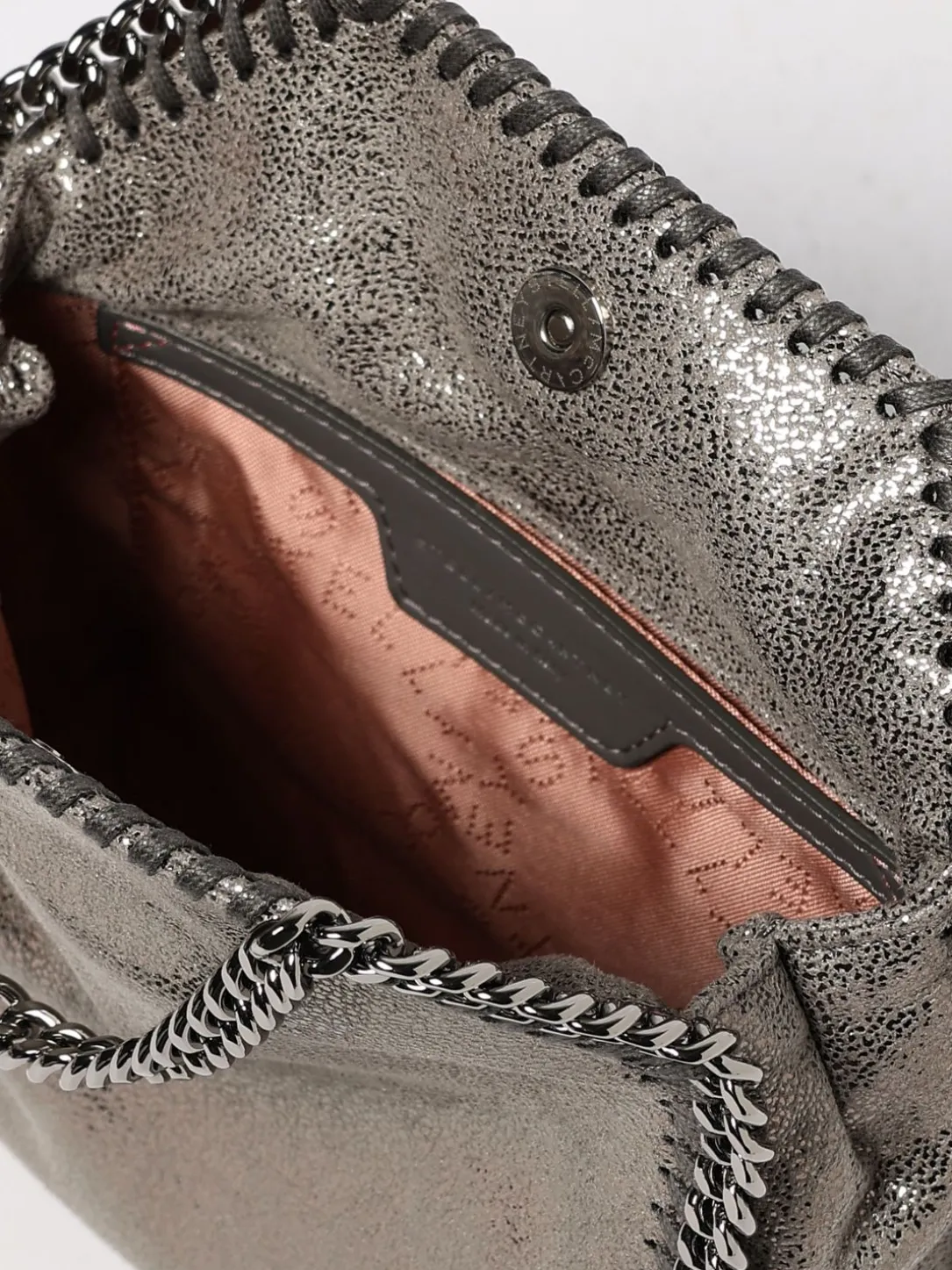 Borsa MIcro Falabella Stella McCartney in pelle sintetica cracklè