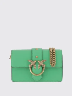 Borsa Micro Love Bag One Simply Pinko in pelle