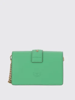 Borsa Micro Love Bag One Simply Pinko in pelle