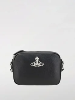 Borsa Mini Anna Vivienne Westwood in pelle sintetica con logo