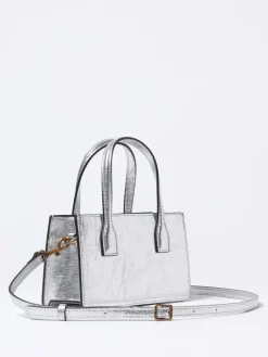 Borsa Mini Bond Kurt Geiger London in pelle a grana laminata
