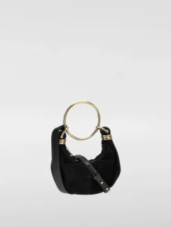 Borsa Mini Bracelet Chloè in camoscio