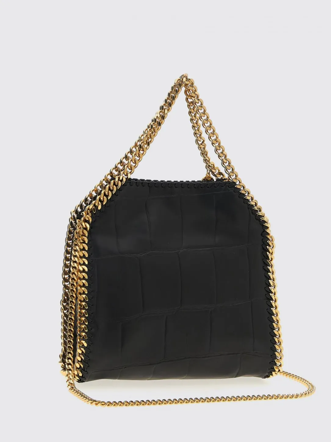 Borsa Mini Falabella Stella McCartney in pelle sintetica stampa cocco