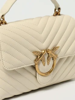 Borsa Mini Lady Love Bag Puff Pinko in nappa matelassè chevron