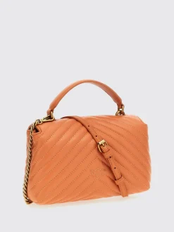 Borsa Mini Lady Love Bag Puff Pinko in nappa trapuntata chevron
