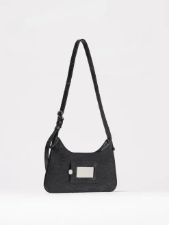 Borsa Mini Platt Acne Studios in pelle cracklè