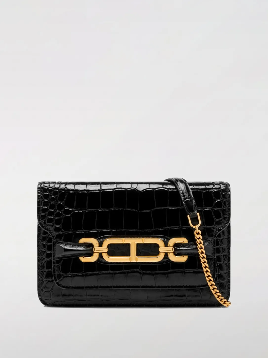 Borsa Mini Whitney Tom Ford in pelle stampa cocco