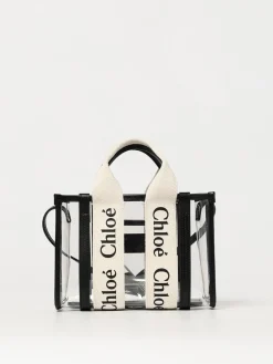 Borsa Mini Woody Chloè in pvc e pelle