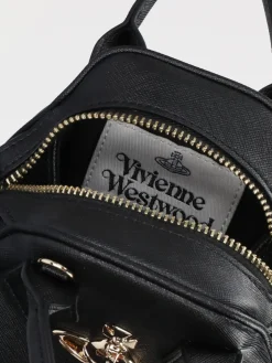 Borsa Mini Yasmine Vivienne Westwood in pelle sintetica saffiano