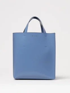 Borsa Museo Marni in pelle spazzolata