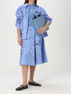 Borsa Museo Marni in pelle spazzolata