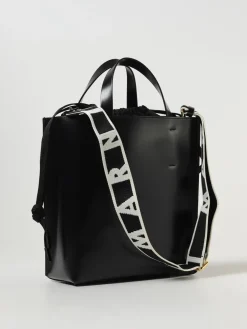 Borsa Museo Marni in pelle spazzolata