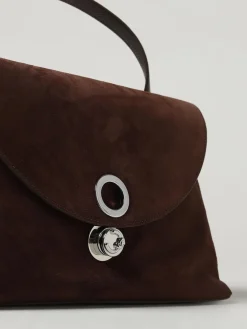 Borsa Nikla Large Coccinelle in camoscio