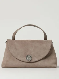 Borsa Nikla Large Coccinelle in camoscio