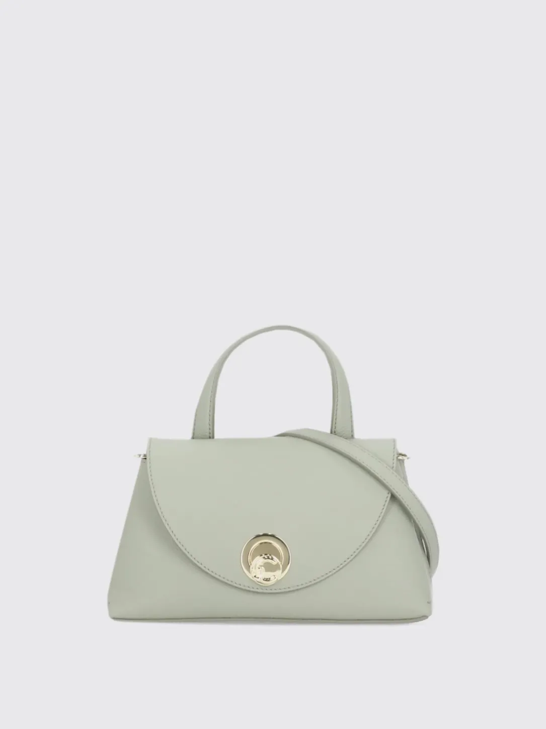 Borsa Nikla Small Coccinelle in pelle a grana