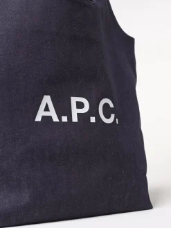 Borsa Ninon A.P.C. in denim di cotone