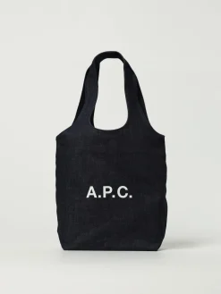 Borsa Ninon A.P.C. in denim di cotone