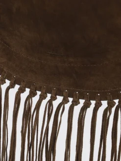 Borsa Oskan Hobo Soft Isabel Marant in camoscio con frange