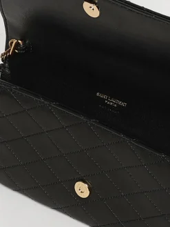 Borsa per smartphone Gaby Saint Laurent in nappa trapuntata