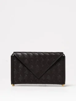 Borsa Phone Case Solstice Bottega Veneta in pelle intrecciata