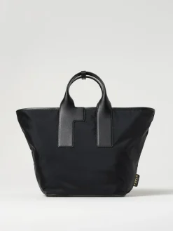 Borsa Piuma Furla in nlyon e pelle a grana