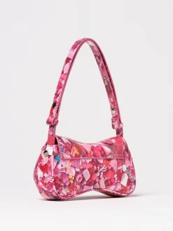 Borsa Play Diesel in vernice con stampa floreale