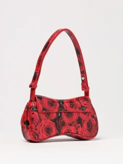 Borsa Play Diesel in vernice con stampa floreale