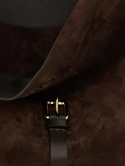 Borsa Pony Etro in camoscio