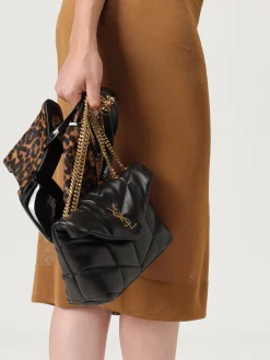 Borsa Puffer Toy Saint Laurent in nappa trapuntata