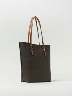 Borsa Quinn Large Michael Kors in cotone spalmato