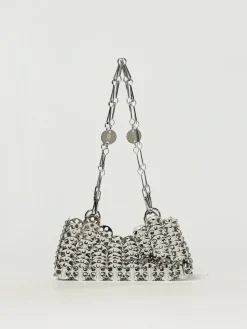 Borsa Rabanne in maglia metallica