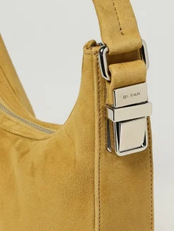 Borsa Rhea by Far in camoscio