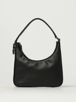 Borsa Rhea by Far in pelle a grana