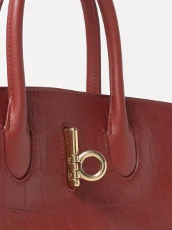 Borsa Rocking Horse Burberry in pelle stampa cocco