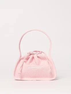 Borsa Ryan Alexander Wang in nylon con strass all over