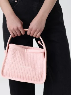 Borsa Ryan Alexander Wang in nylon con strass all over