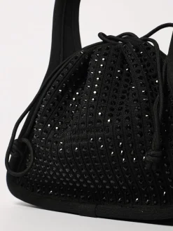 Borsa Ryan Alexander Wang in nylon con strass all over