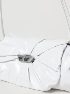 Borsa Scrunch-D S piccola in pelle arricciata Diesel