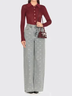 Borsa Self-Portrait con cristalli bow