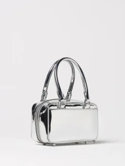 Borsa Self-Portrait in vernice laminata