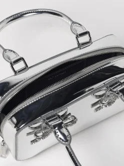 Borsa Self-Portrait in vernice laminata