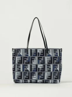 Borsa Shopper in canvas Roll Large Fendi