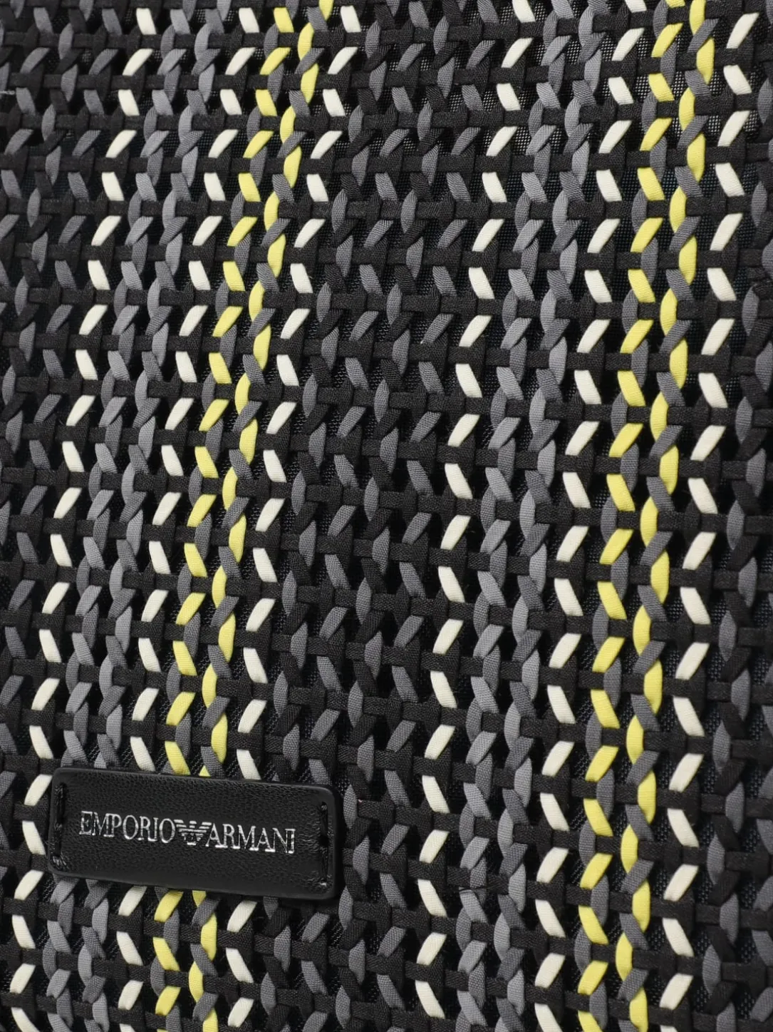 Borsa shopper Stuoia L Emporio Armani