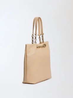 Borsa Shopping eyelet in nappa Fabiana Filippi