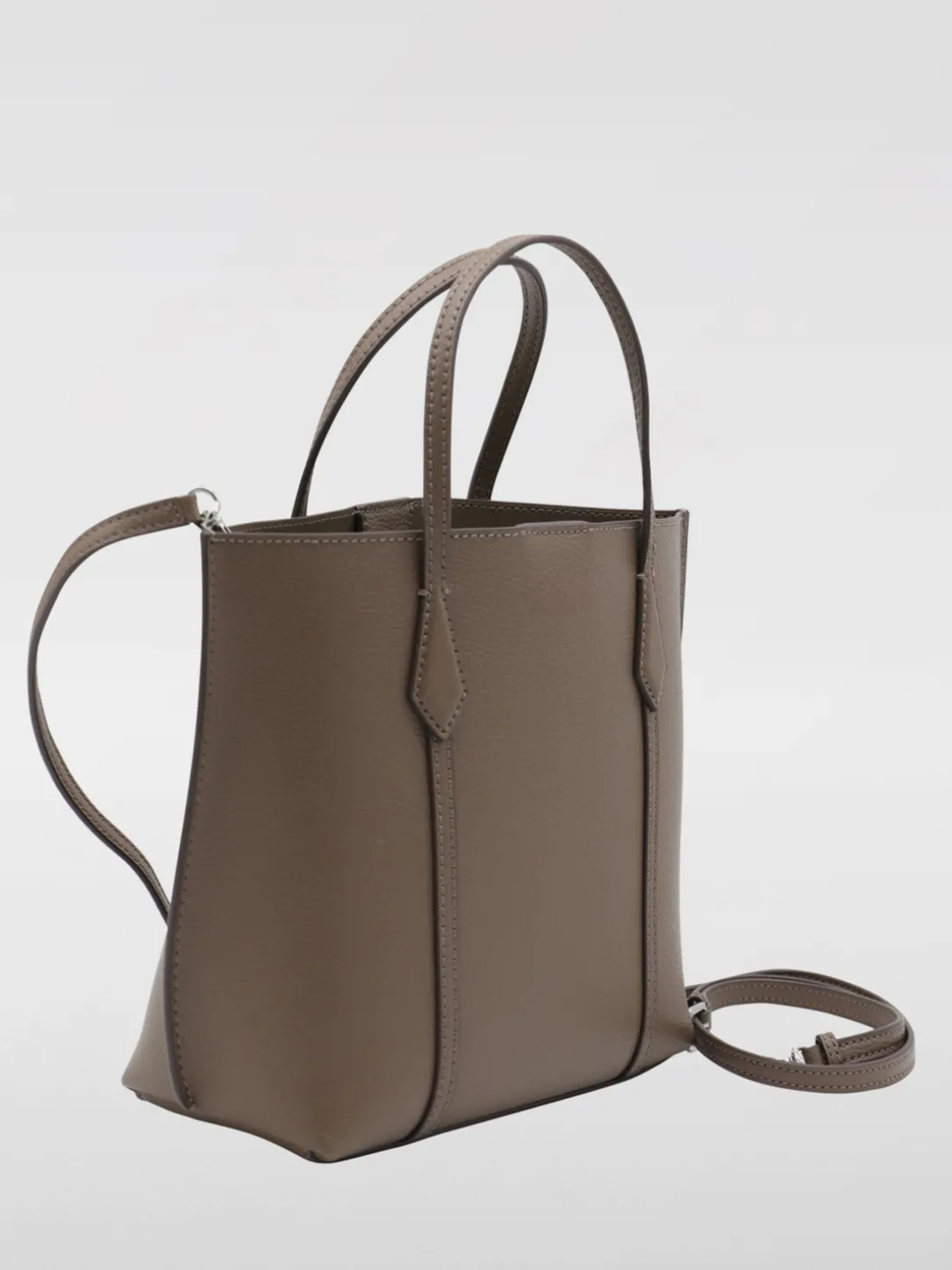 Borsa Shopping Perry Tory Burch in pelle a grana