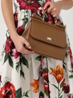 Borsa Sicily Dolce & Gabbana in pelle a grana