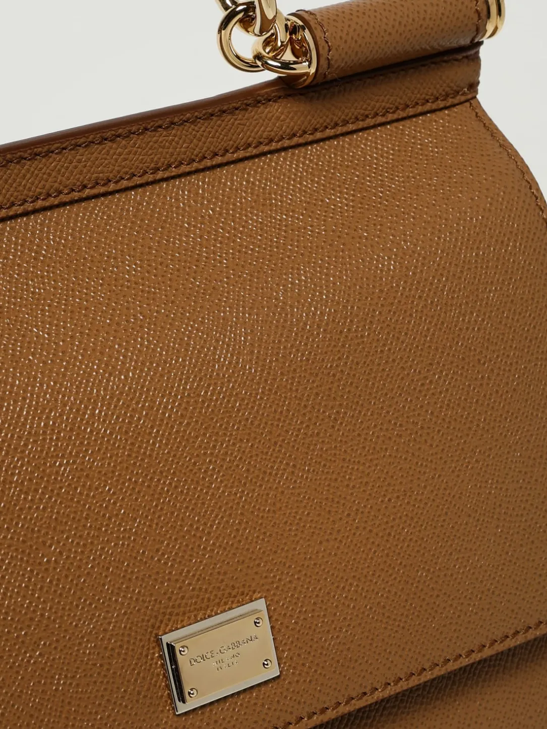 Borsa Sicily Dolce & Gabbana in pelle a grana