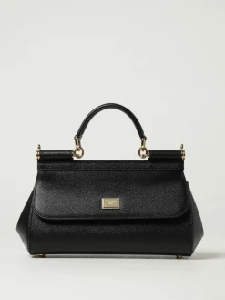 Borsa Sicily in pelle saffiano Dolce & Gabbana